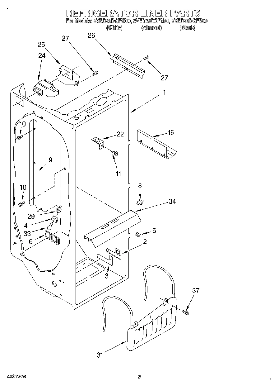 02 - REFRIGERATOR LINER