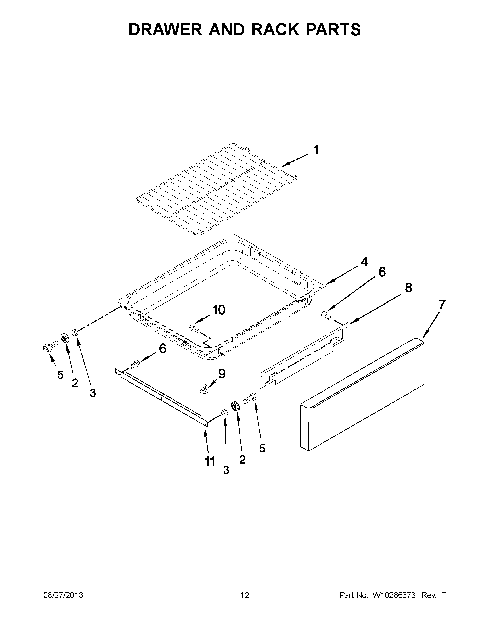 07 - DRAWER AND RACK PARTS