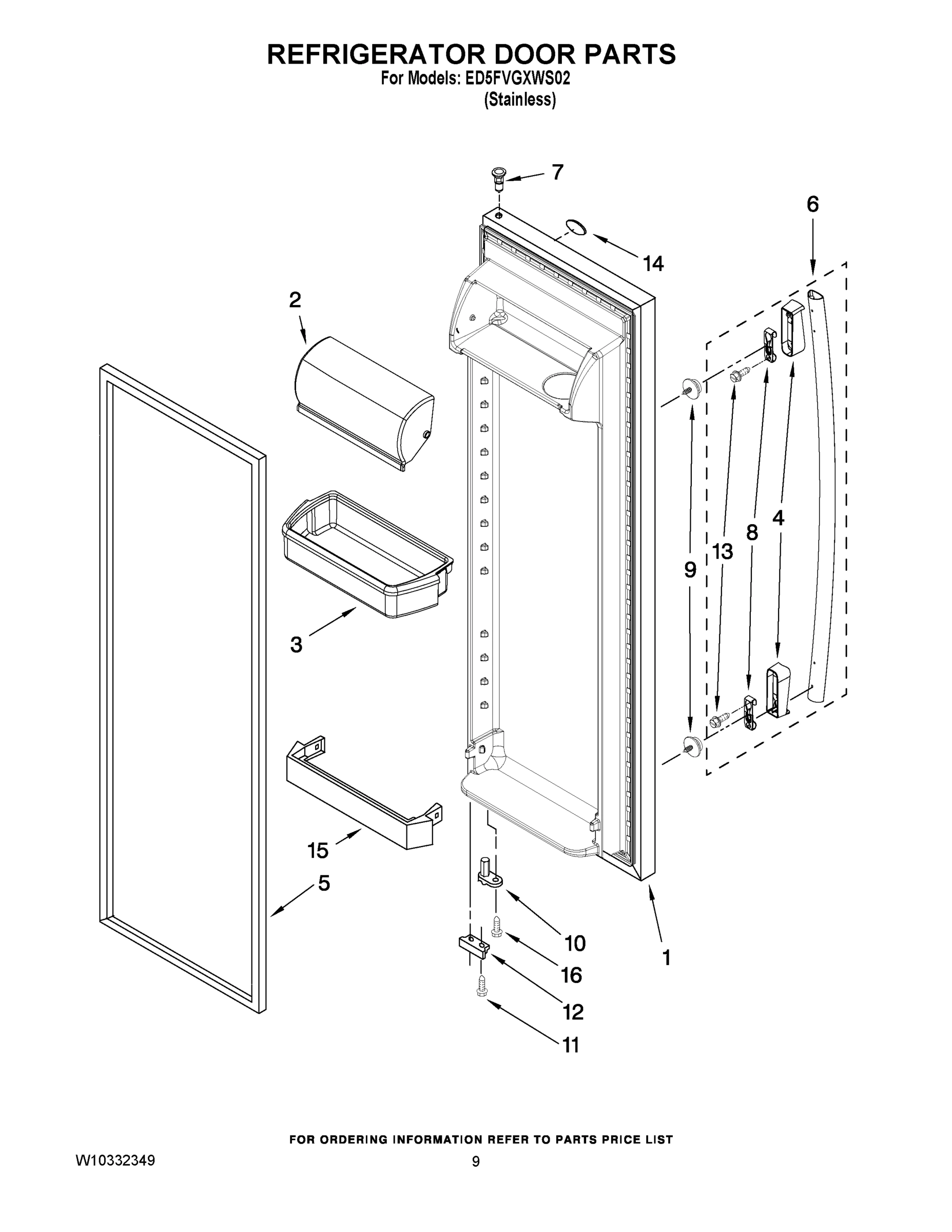 06 - REFRIGERATOR DOOR PARTS