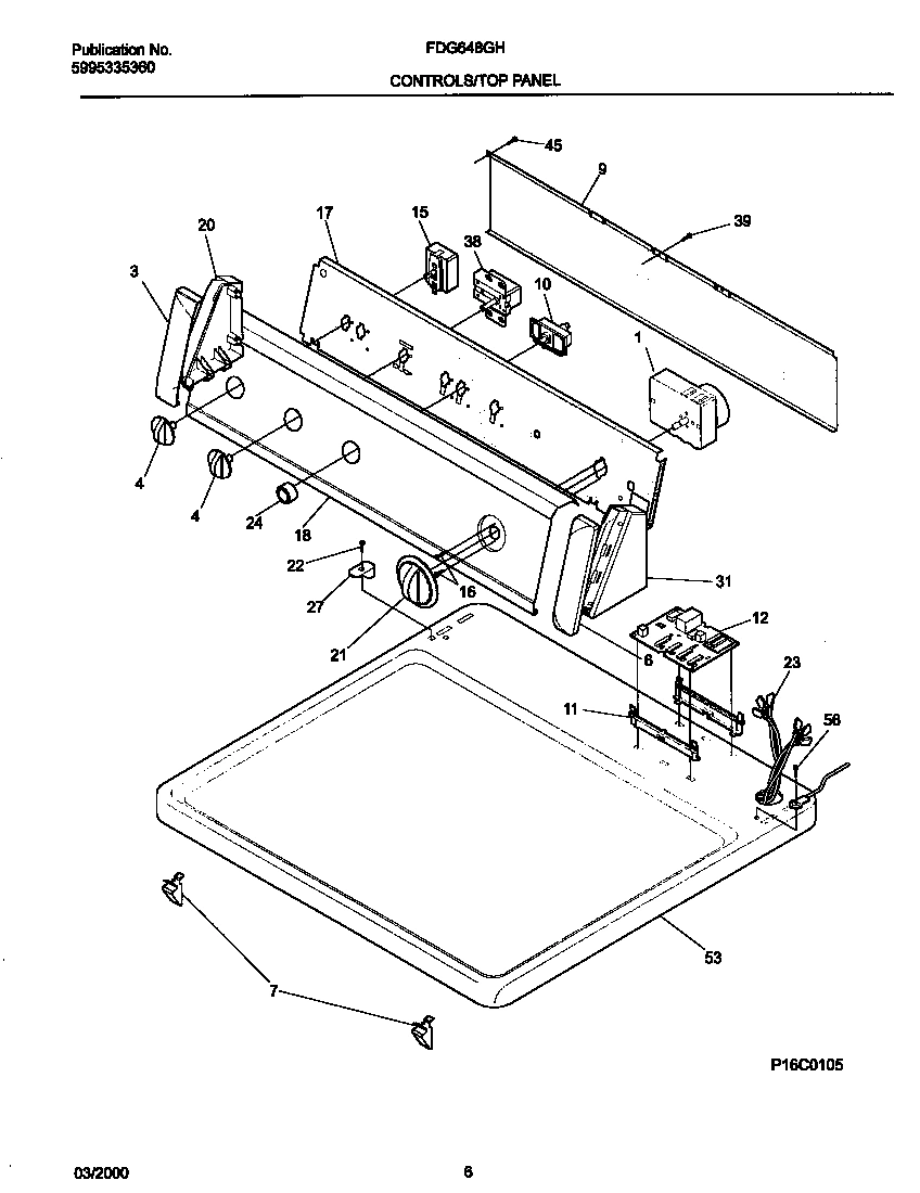 04 - P16C0105 CONTROL PANEL