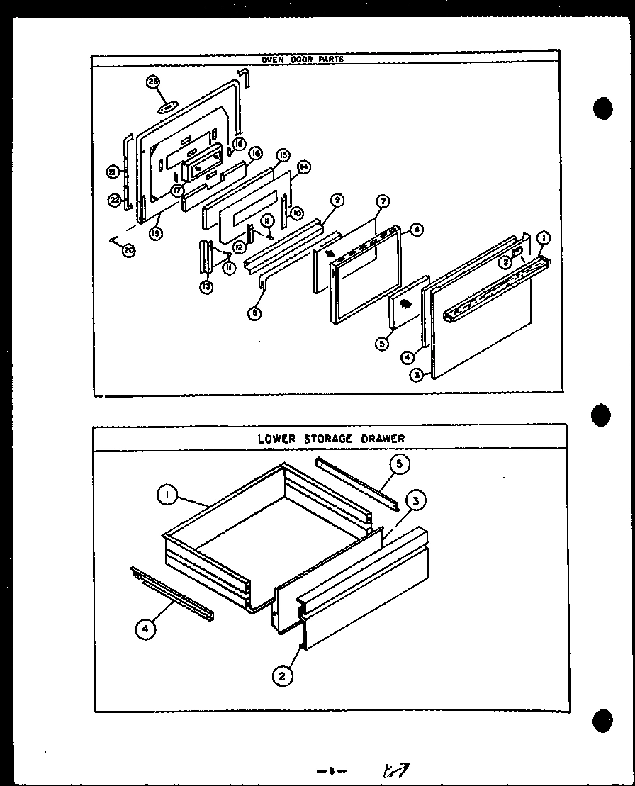 04 - OVEN DOOR PARTS