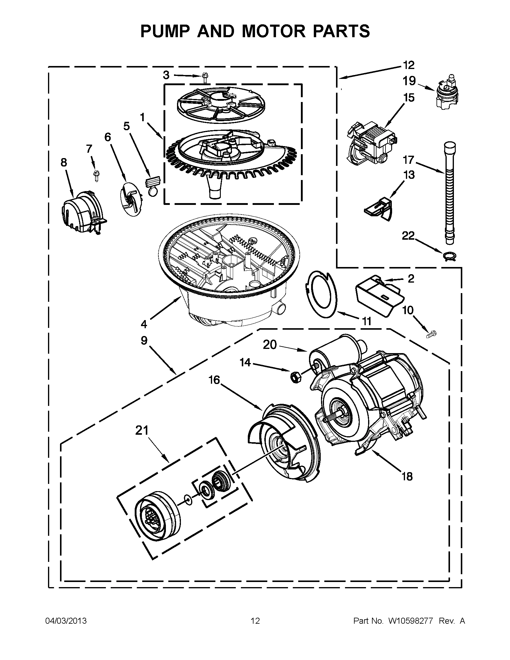 06 - PUMP AND MOTOR PARTS