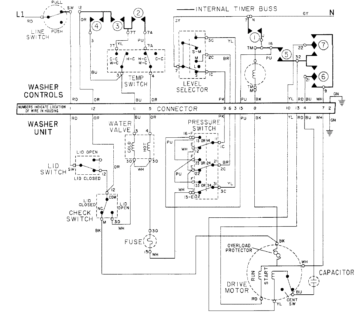 17 - WIRING INFORMATION-WASHER