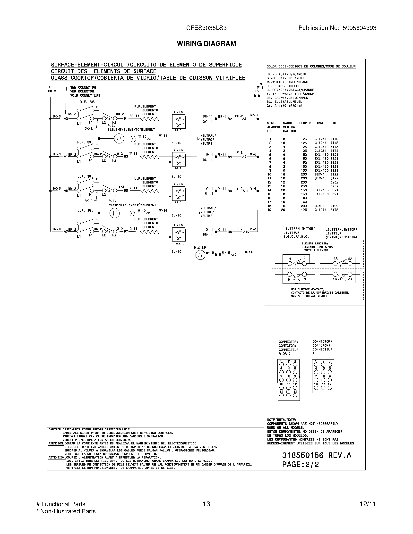 13 - WIRING DIAGRAM