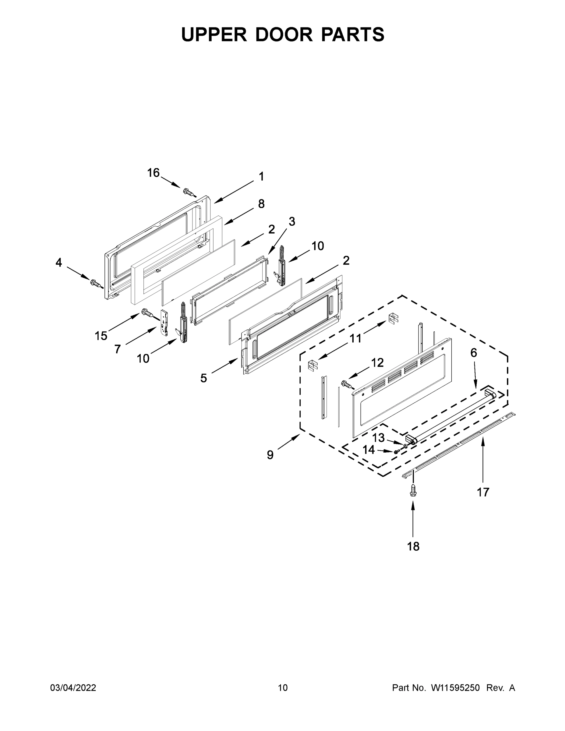 06 - UPPER DOOR PARTS