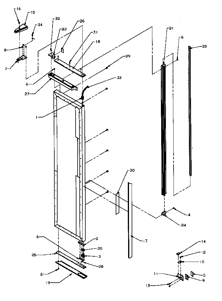 05 - FZ DOOR HINGE & TRIM PARTS