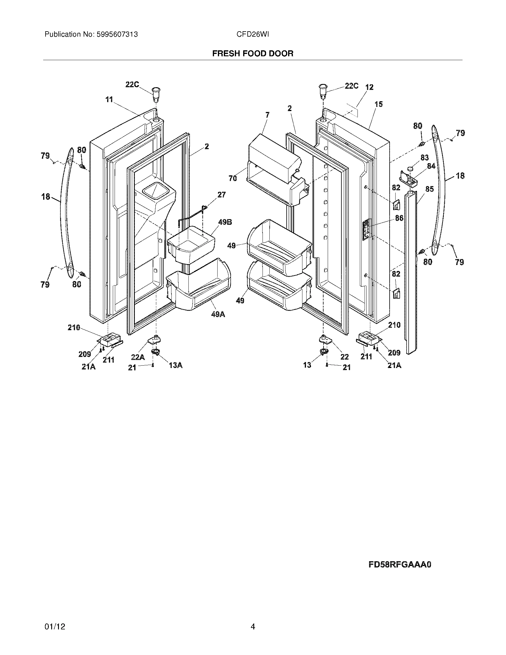 05 - FRESH FOOD DOOR
