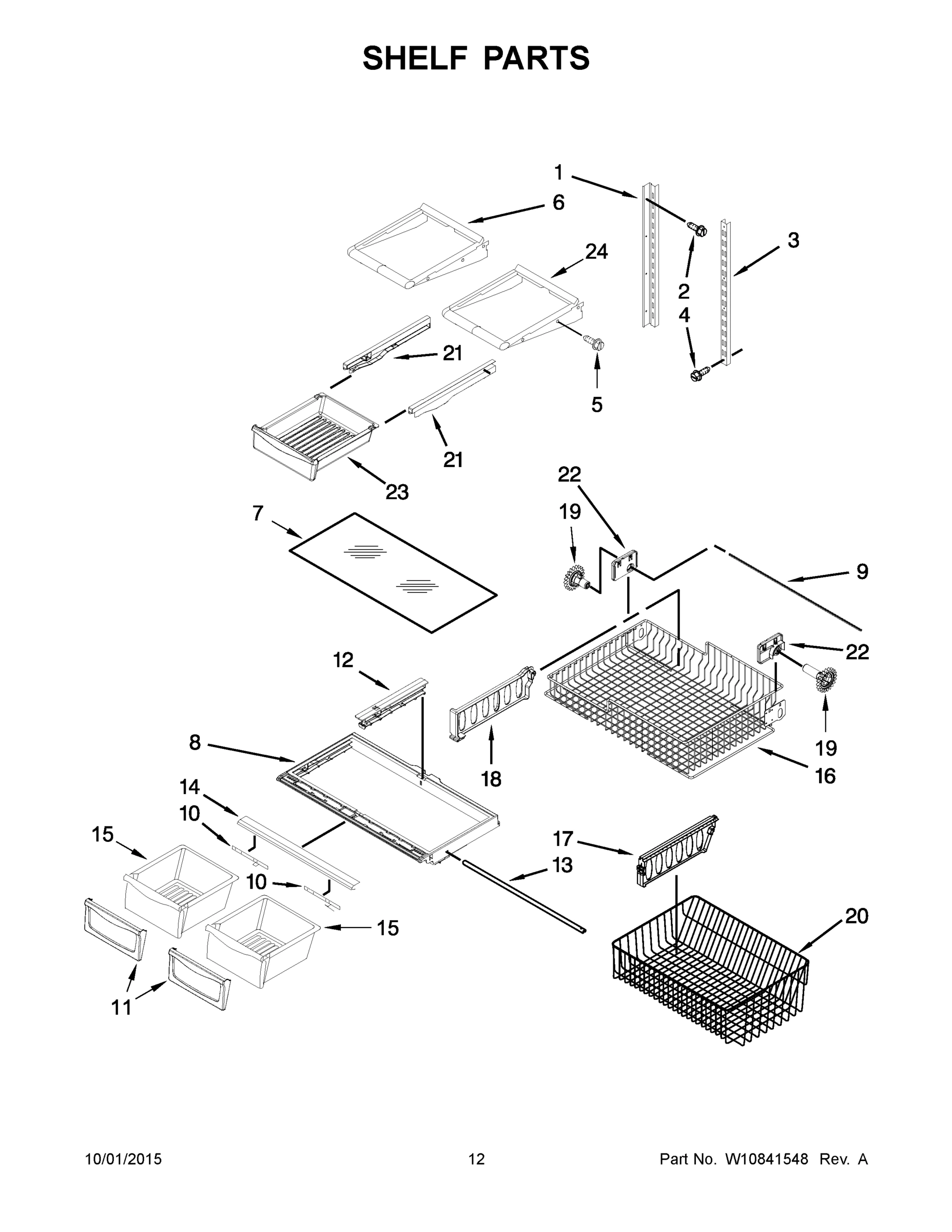 07 - SHELF PARTS