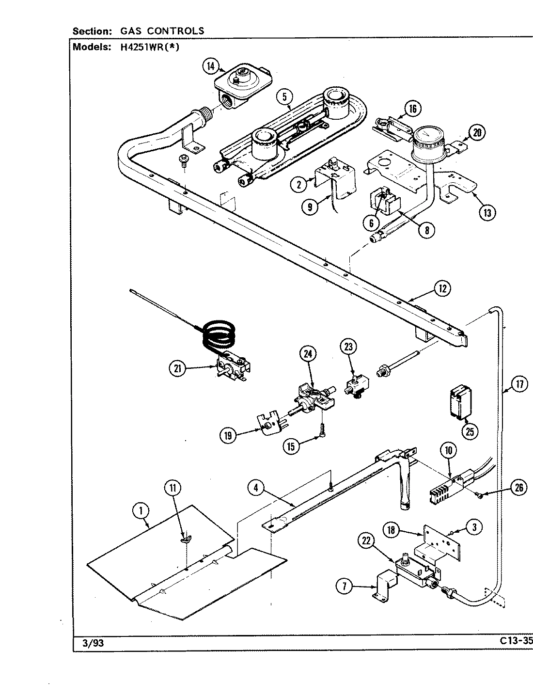 04 - GAS CONTROLS (H4251WRx)