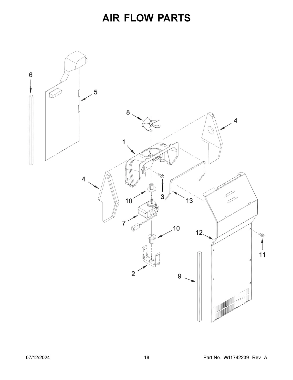 10 - AIR FLOW PARTS