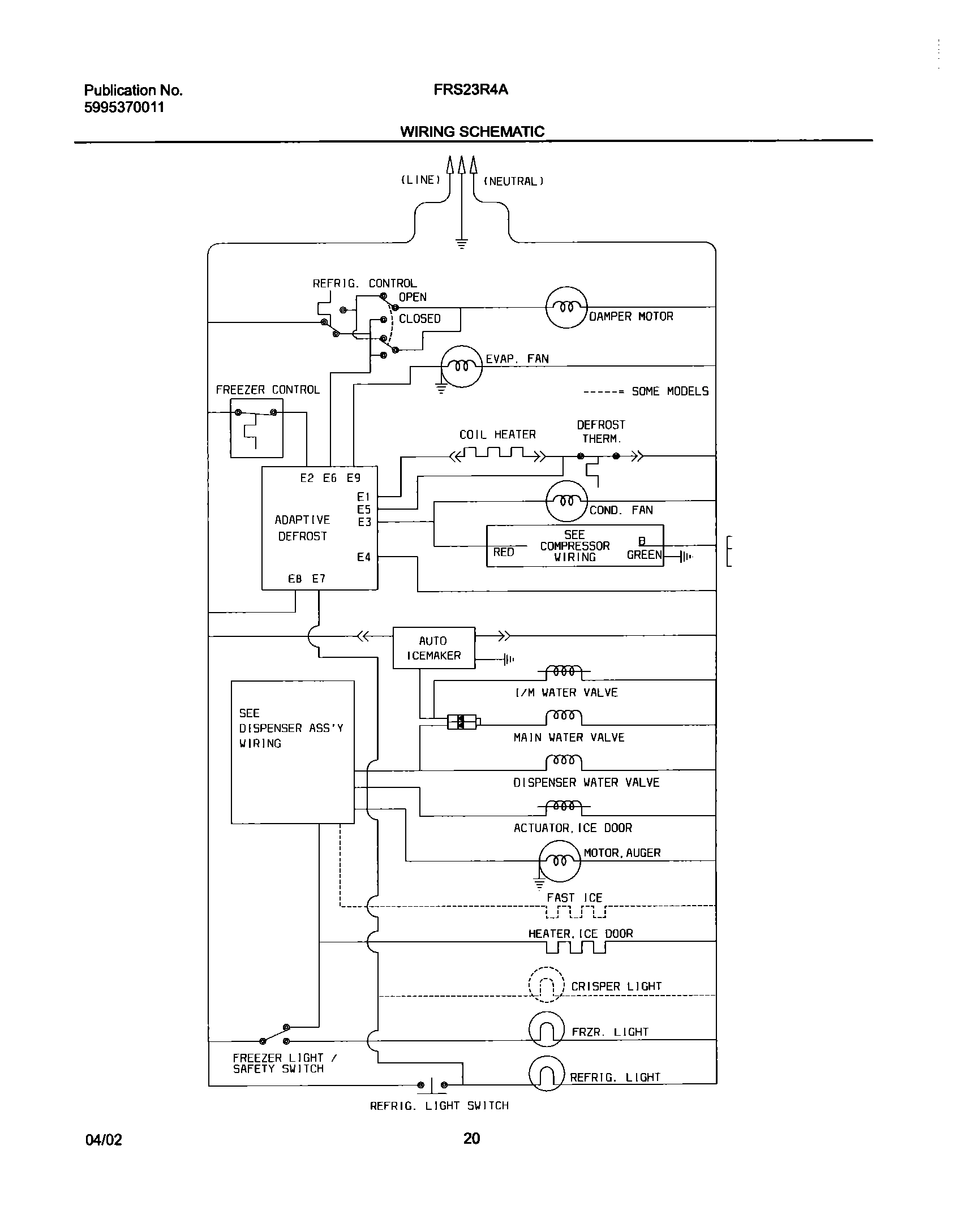 20 - WIRING SCHEMATIC