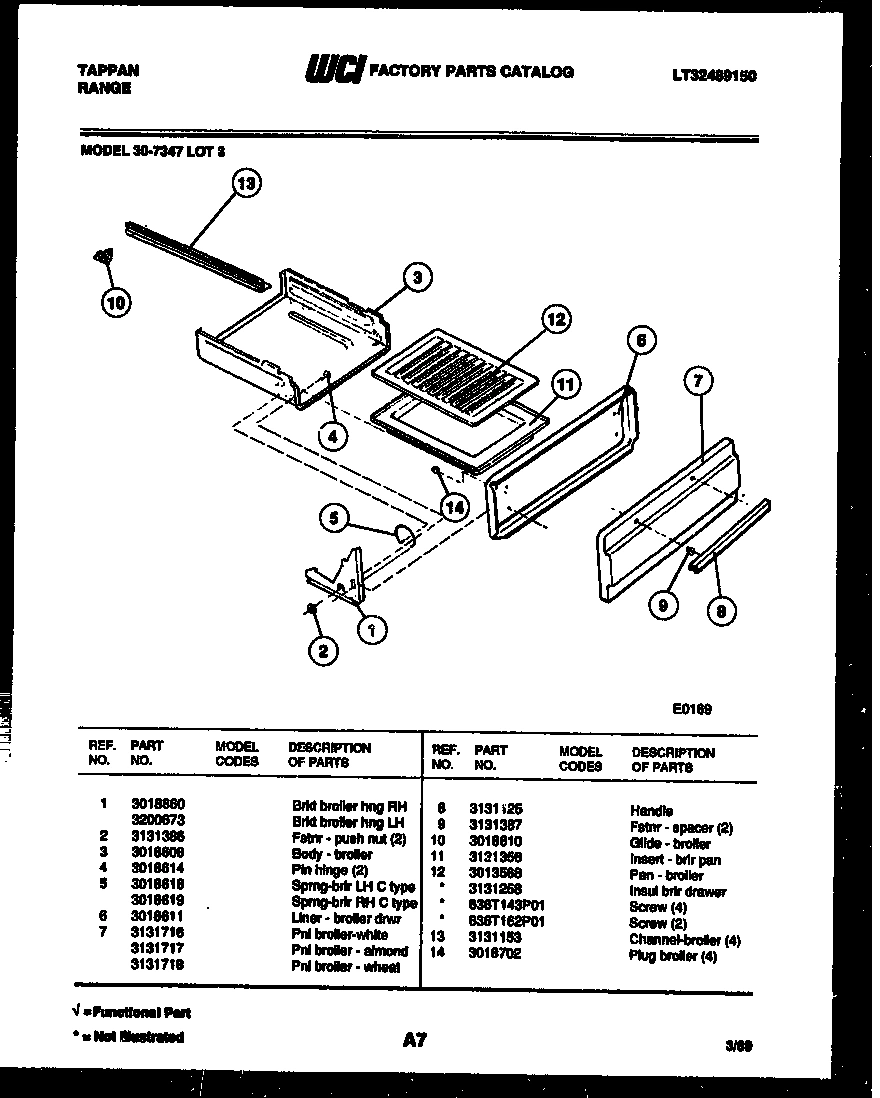 06 - BROILER DRAWER PARTS