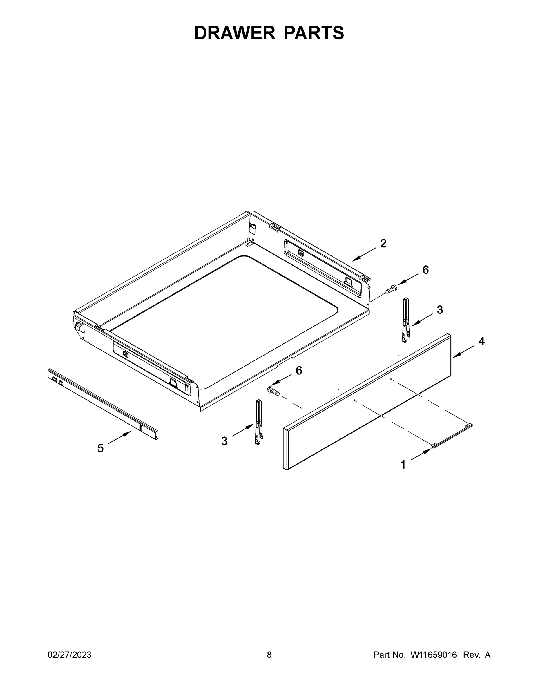 05 - DRAWER PARTS