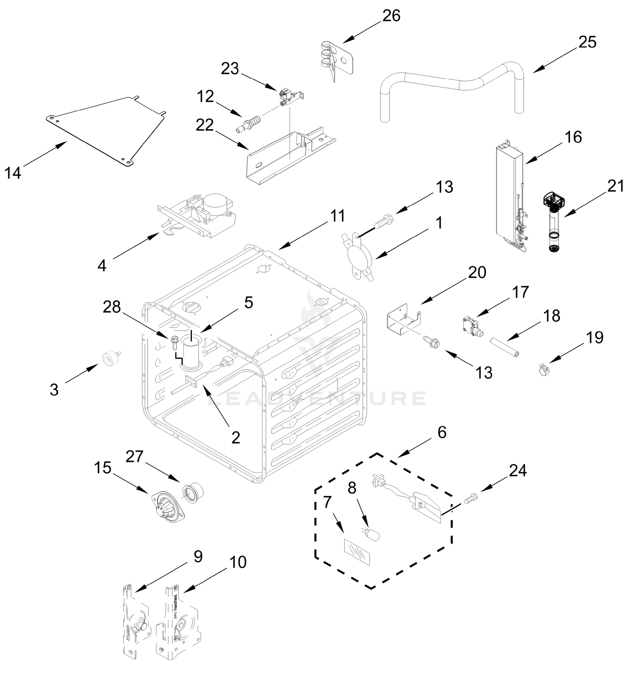 OVEN PARTS (30 In)