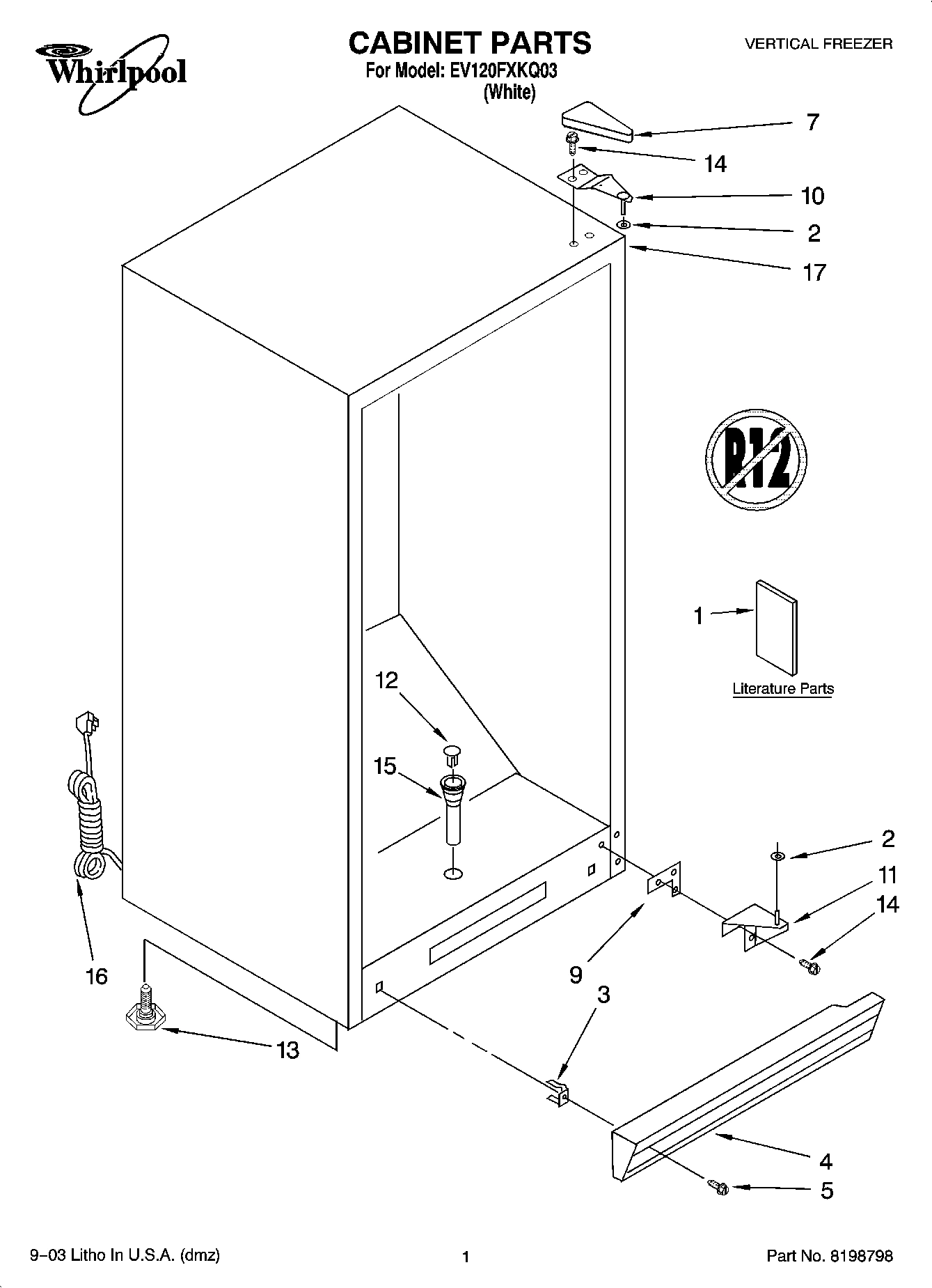 01 - CABINET PARTS