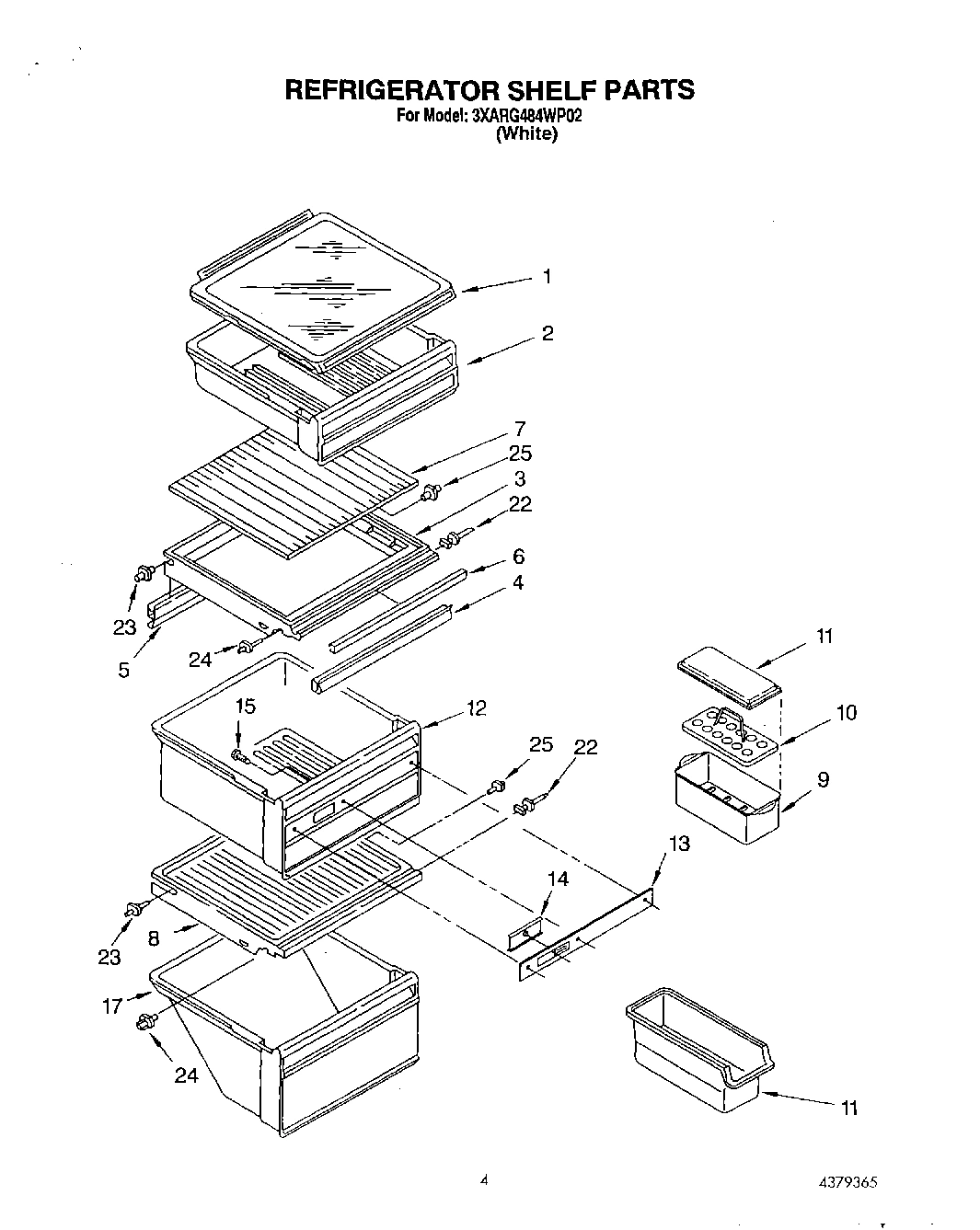 03 - REFRIGERATOR SHELF