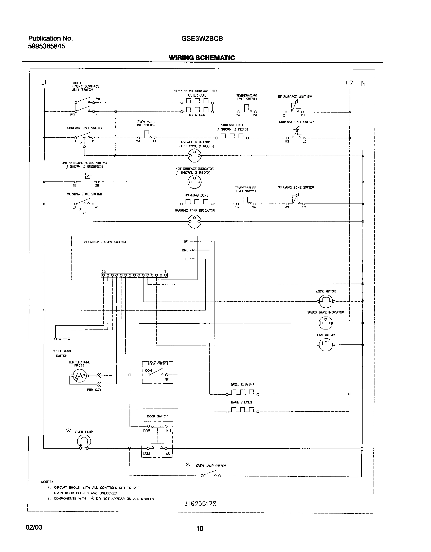 10 - WIRING SCHEMATIC