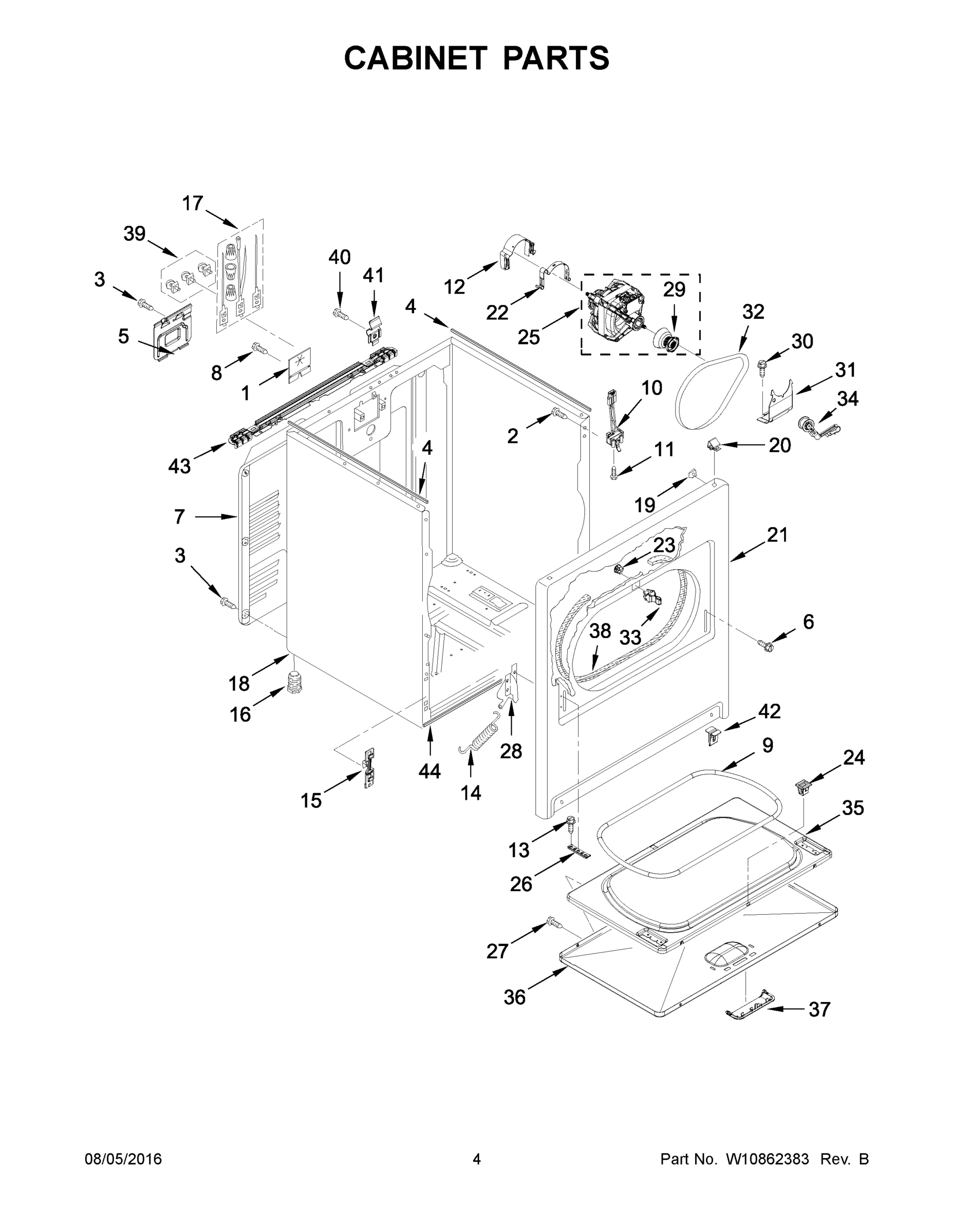 03 - CABINET PARTS