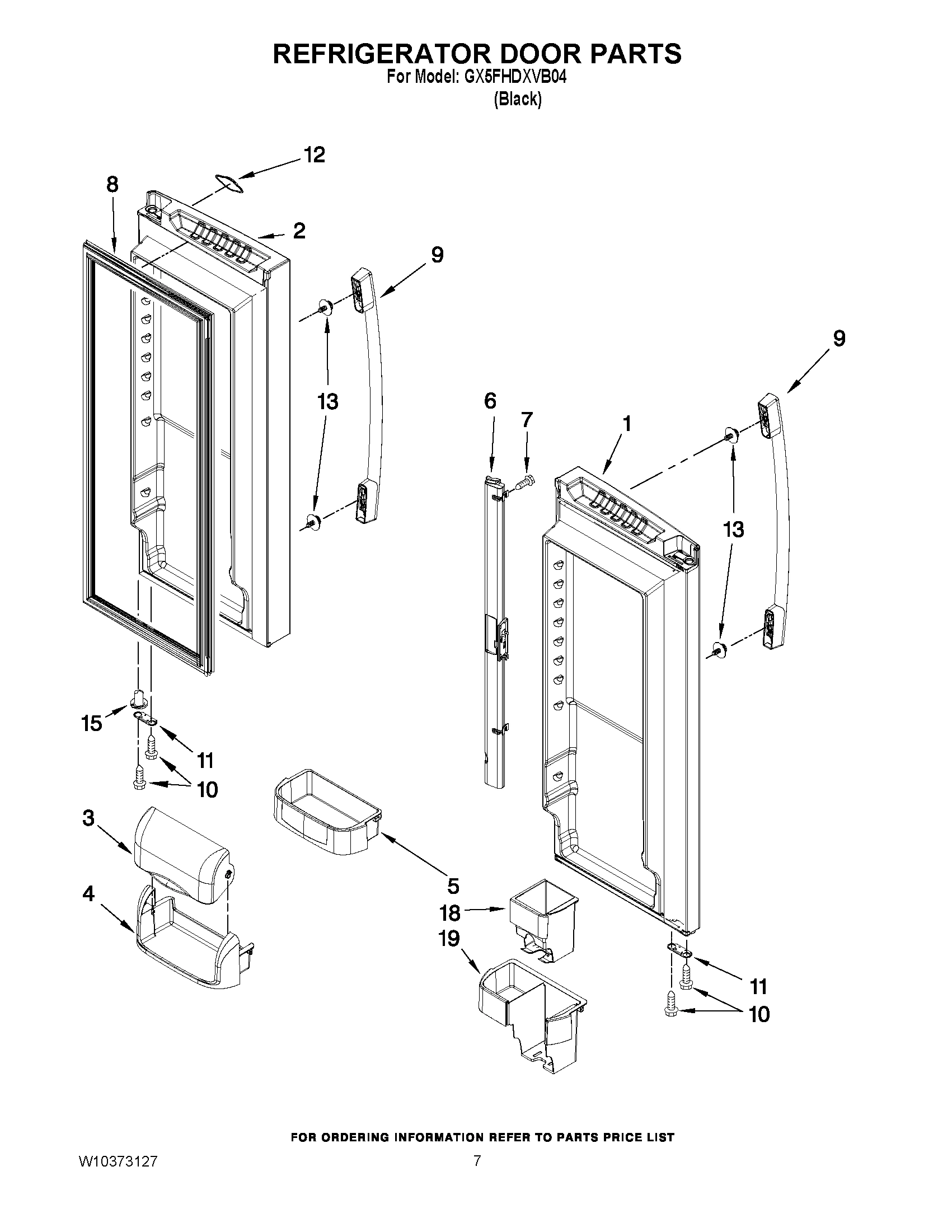 05 - REFRIGERATOR DOOR PARTS