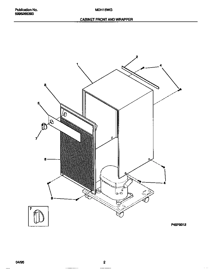 02 - CABINET FRONT AND WRAPPER