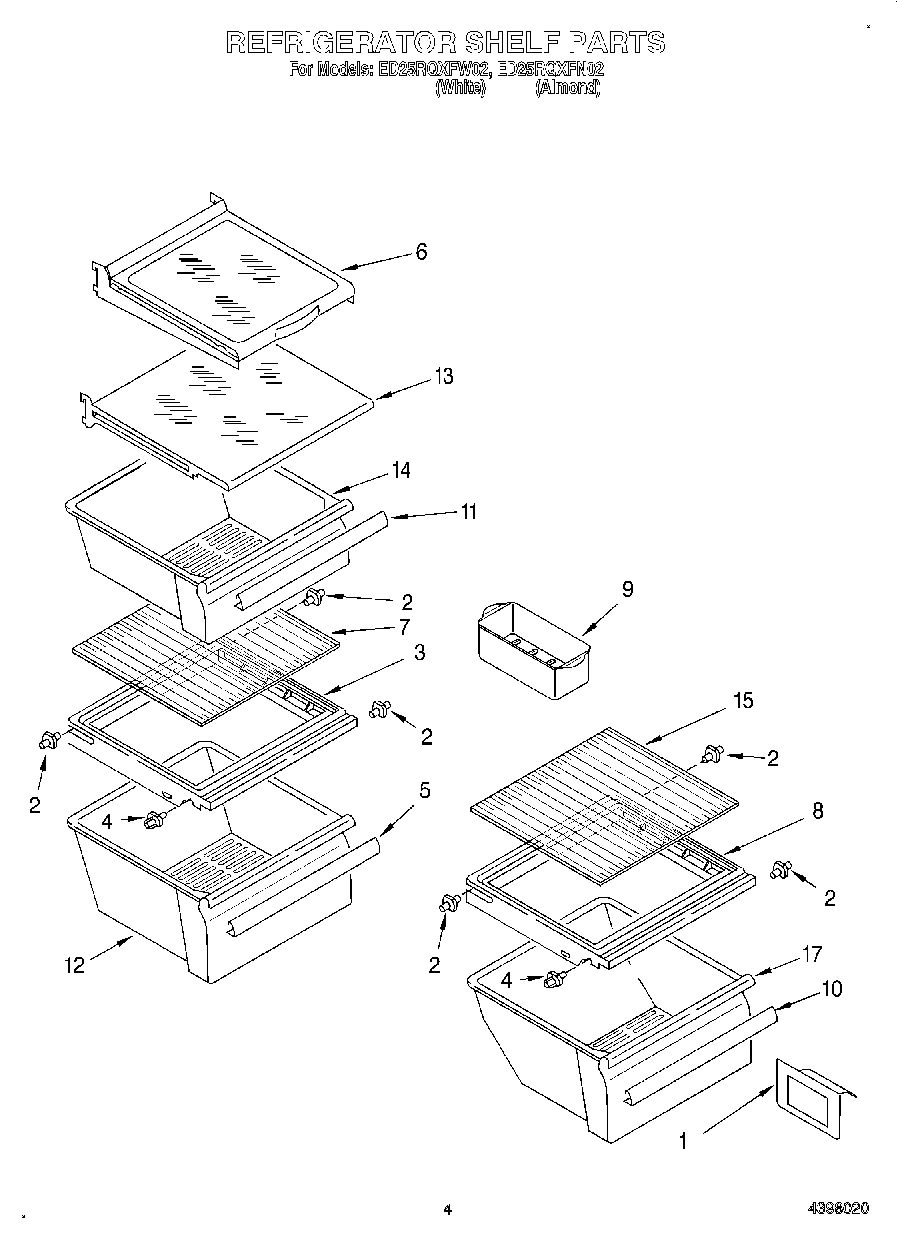 03 - REFRIGERATOR SHELF