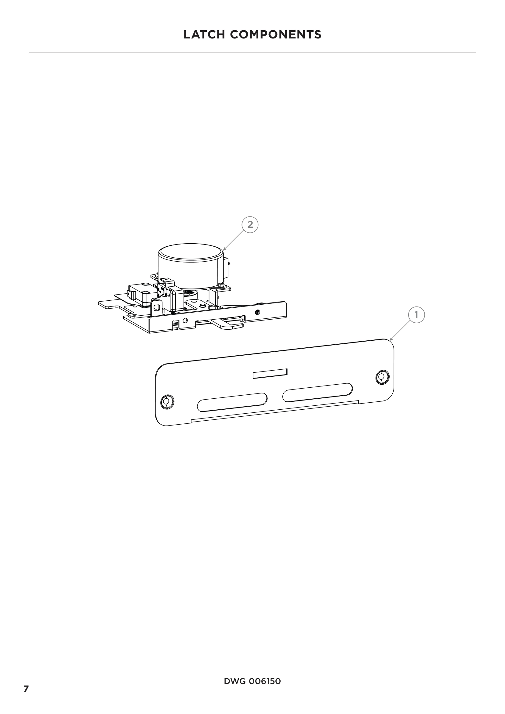 LATCH COMPONENTS