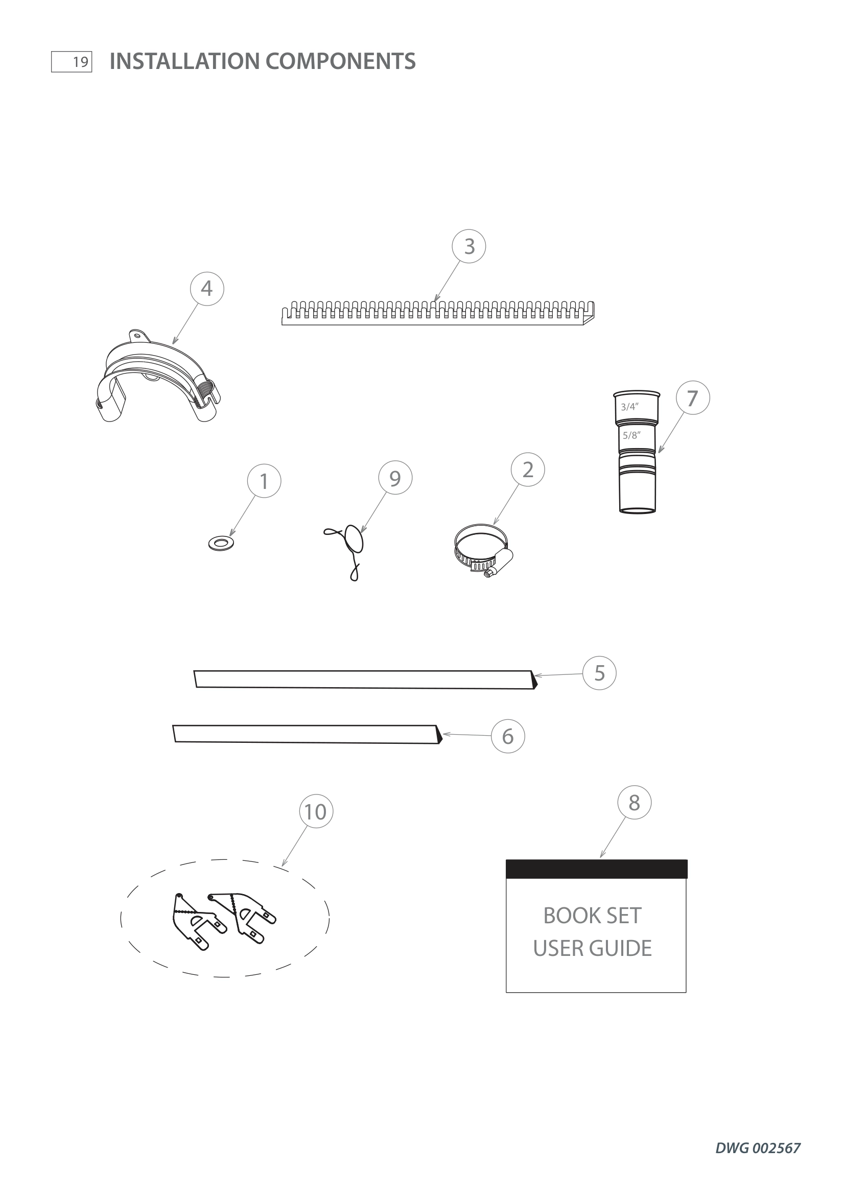 INSTALLATION COMPONENTS