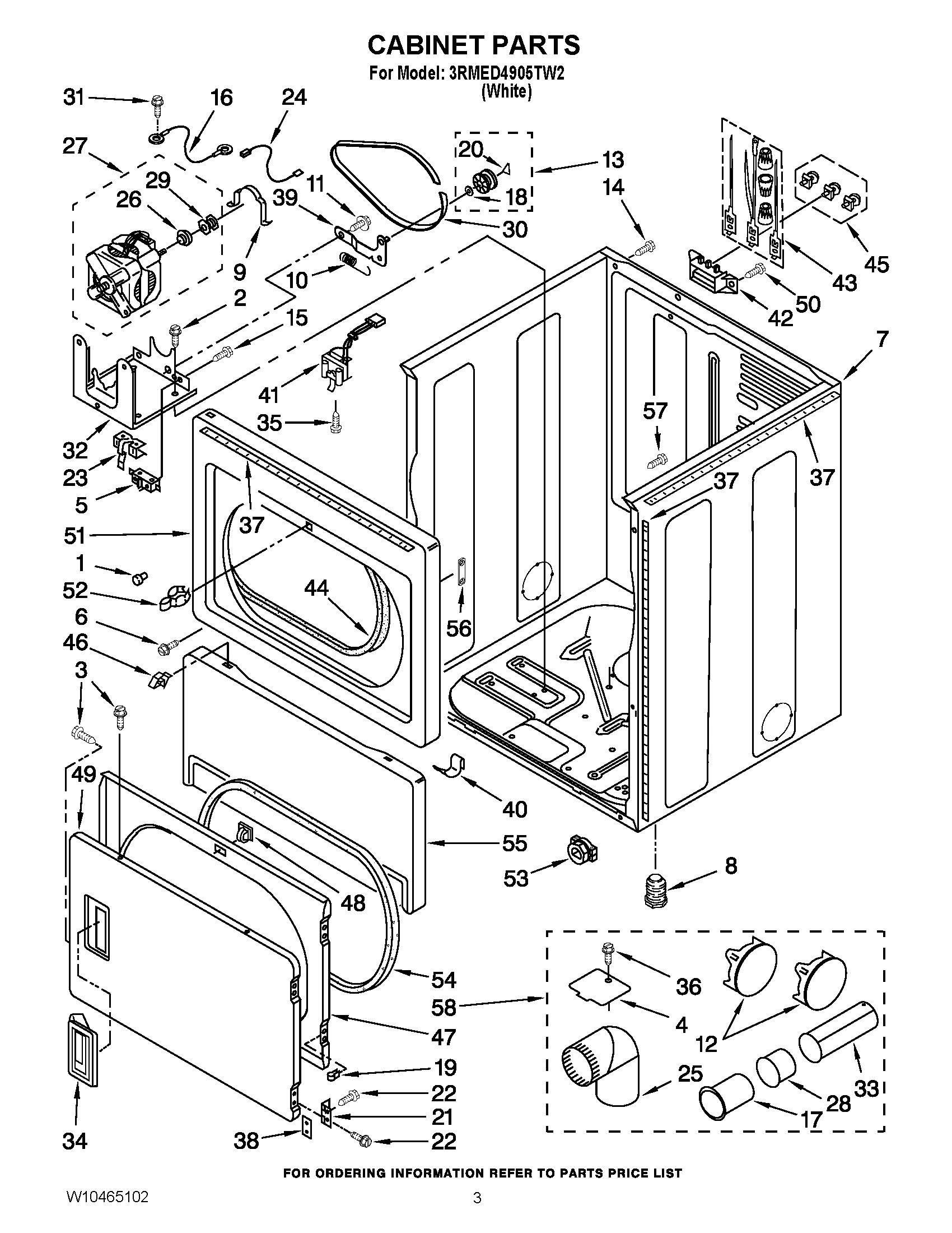 02 - CABINET PARTS