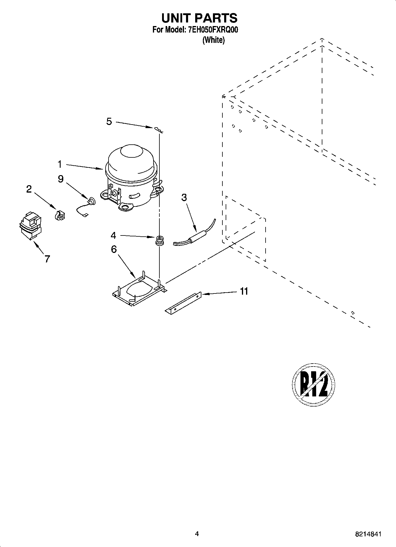 03 - UNIT PARTS, OPTIONAL PARTS (NOT INCLUDED)