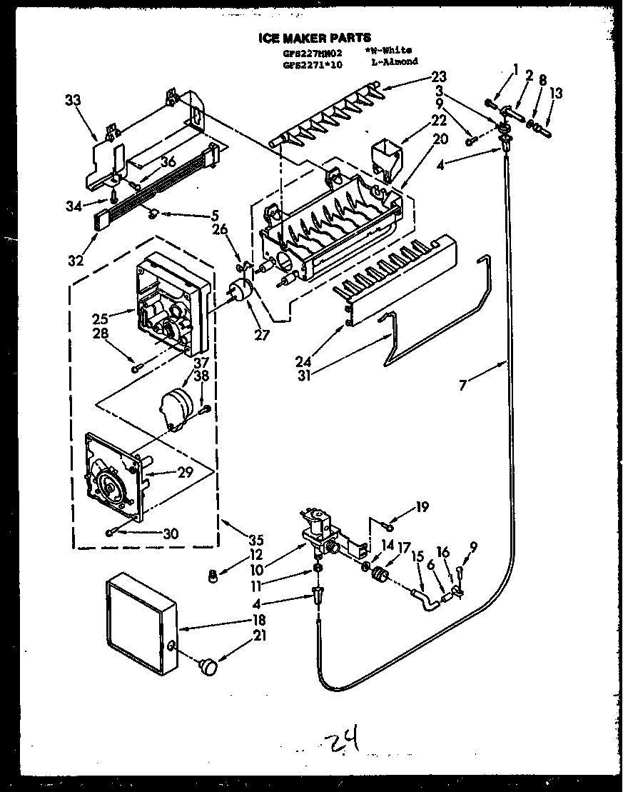 06 - ICE MAKER PARTS