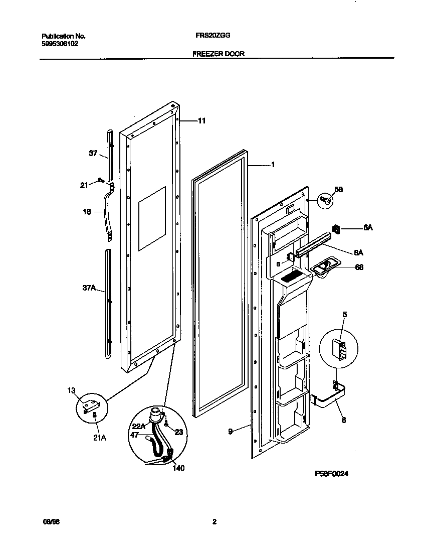 02 - FREEZER DOOR