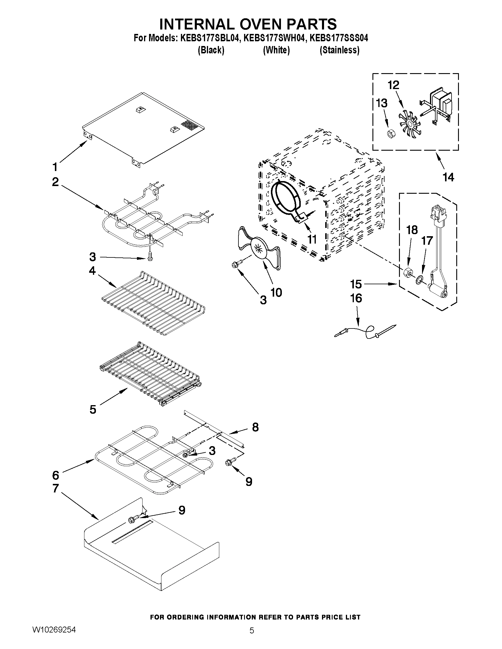 04 - INTERNAL OVEN PARTS