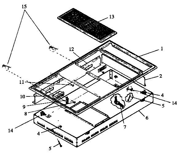 01 - BURNER BOX SECTION