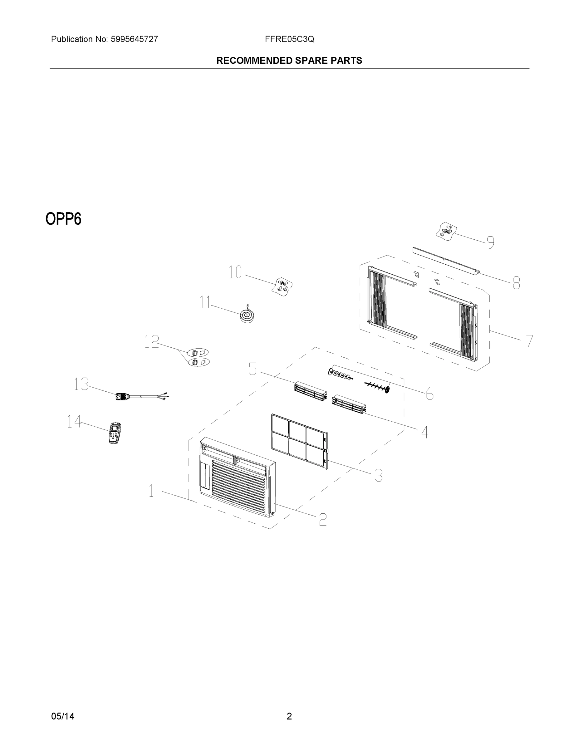 02 - RECOMMENDED SPARE PARTS