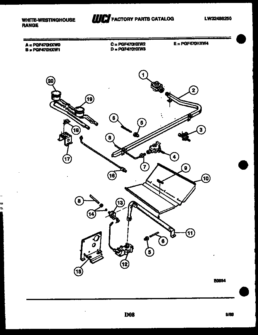 05 - BURNER, MANIFOLD AND GAS CONTROL