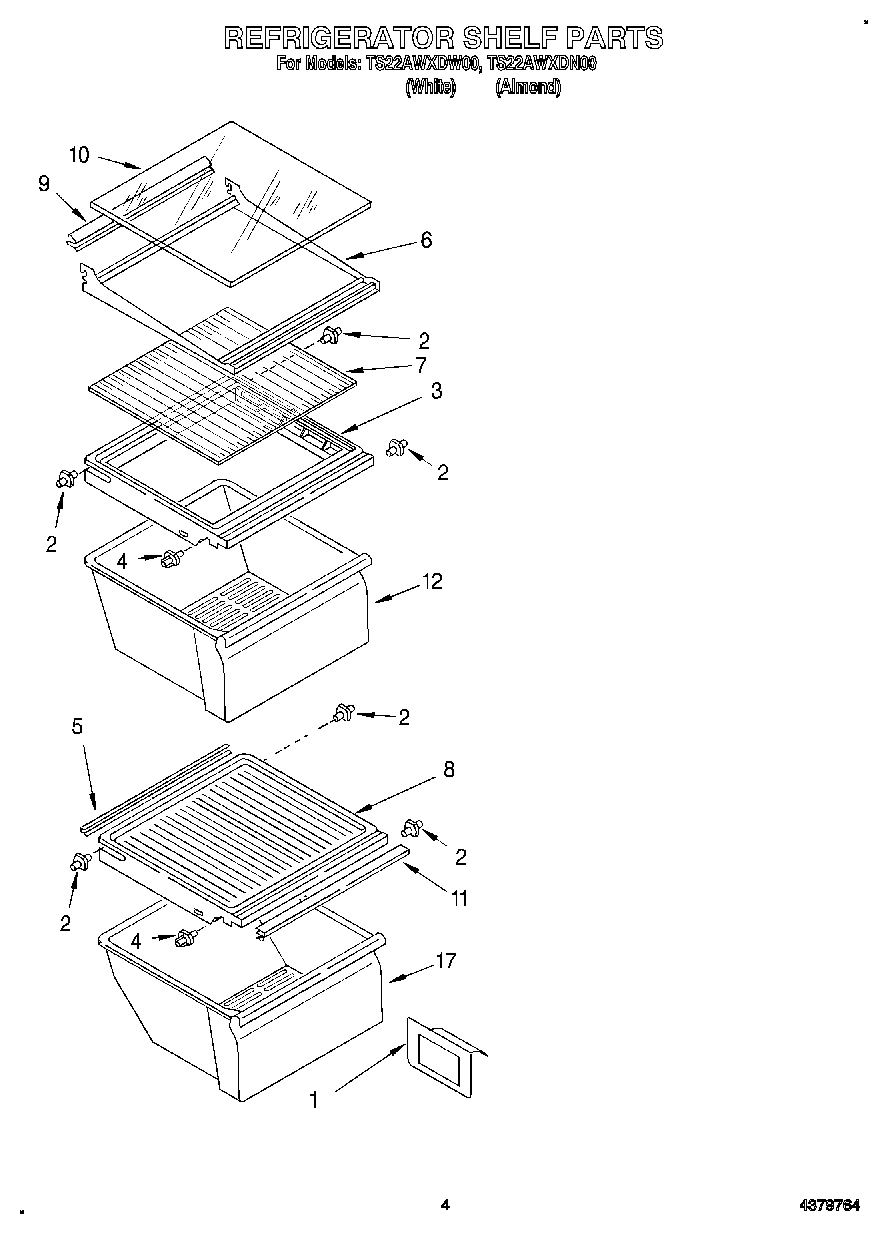 03 - REFRIGERATOR SHELF