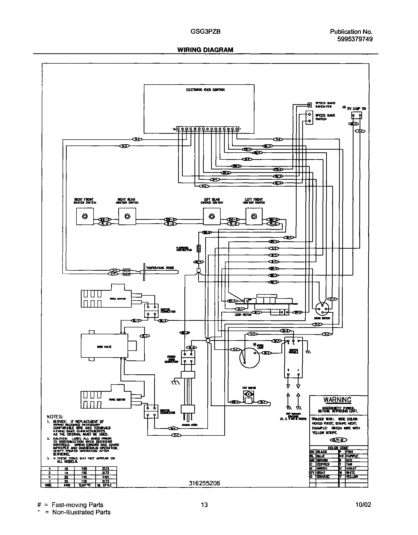 13 - WIRING DIAGRAM