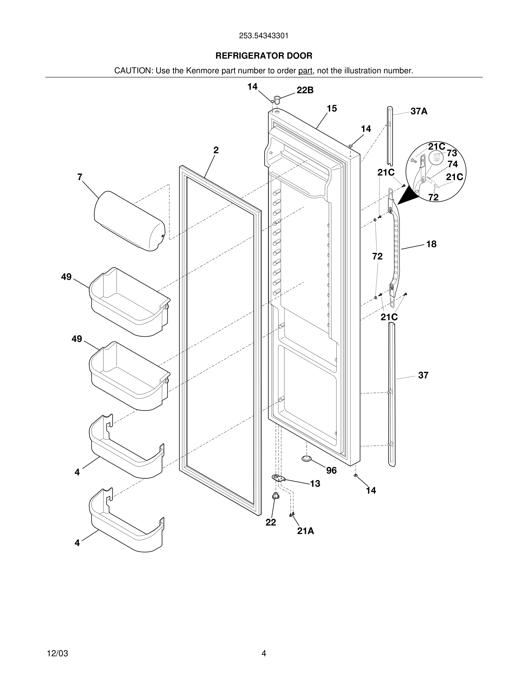 05 - REFRIGERATOR DOOR