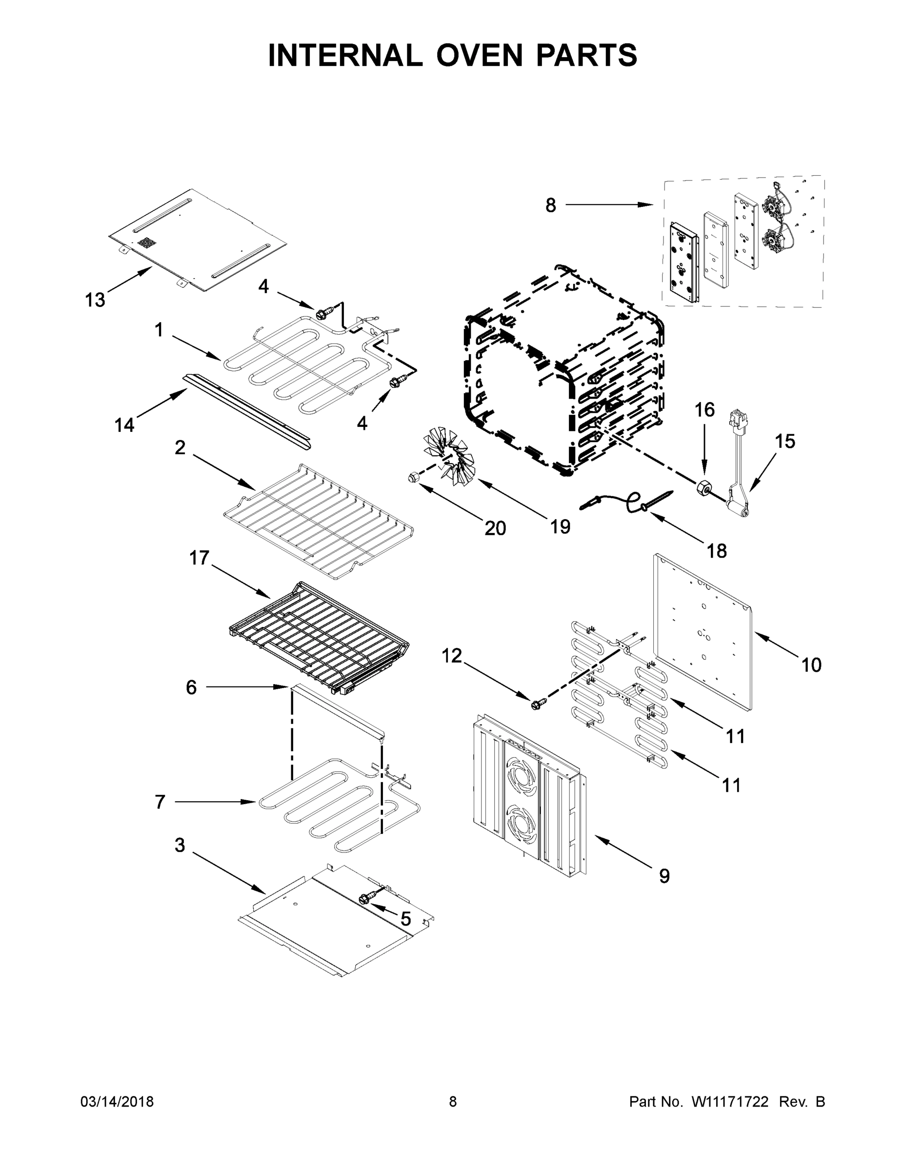 05 - INTERNAL OVEN PARTS