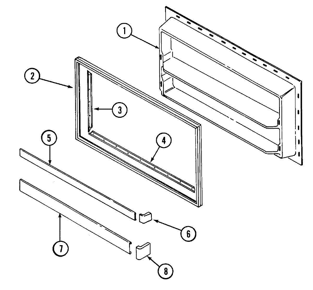 02 - FREEZER INNER DOOR
