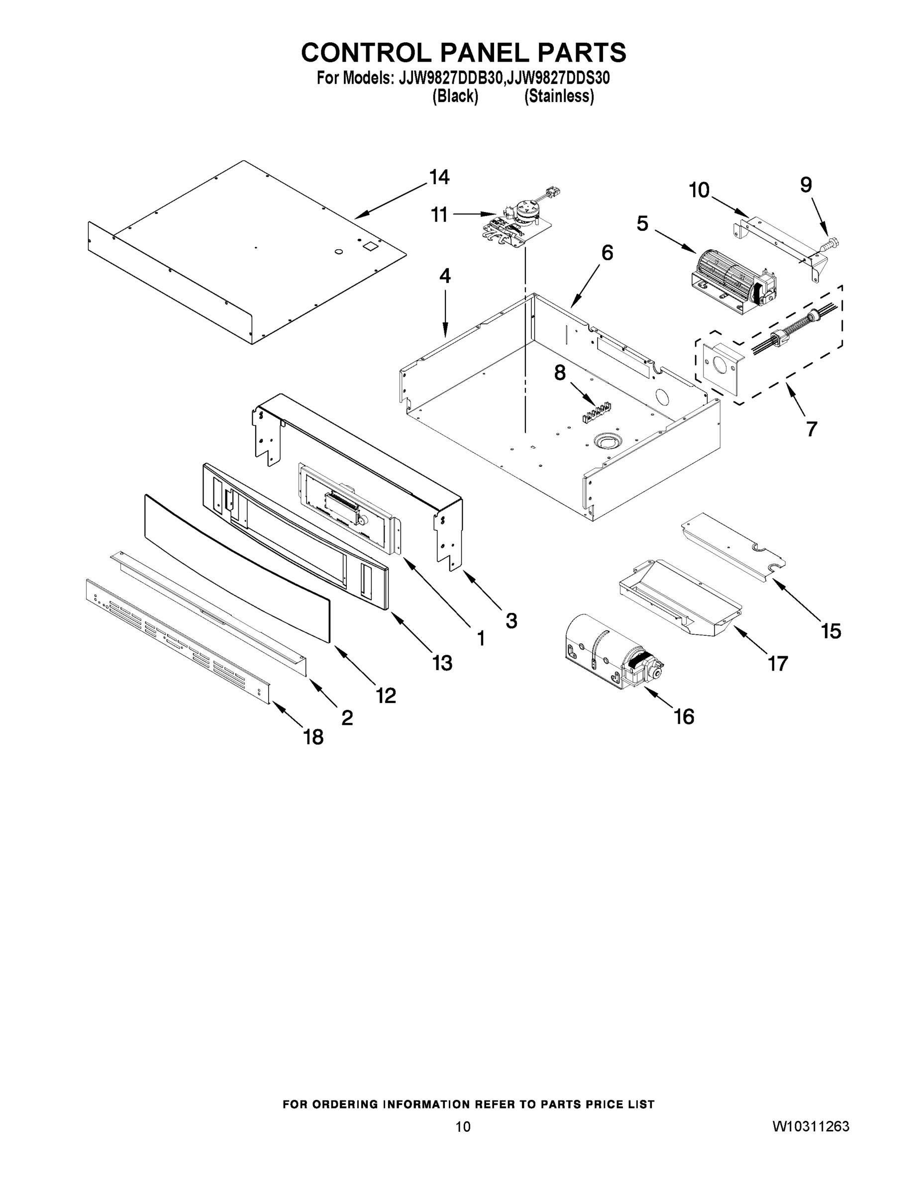 06 - CONTROL PANEL PARTS