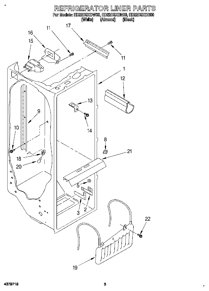 02 - REFRIGERATOR LINER