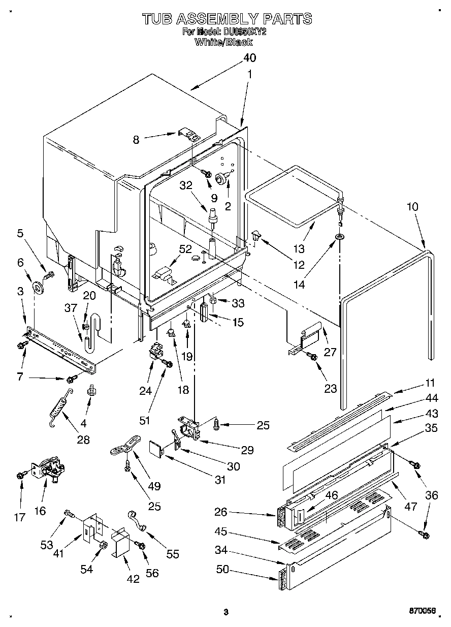 03 - TUB ASSEMBLY