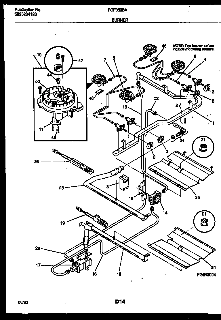 03 - BURNER, MANIFOLD AND GAS CONTROL