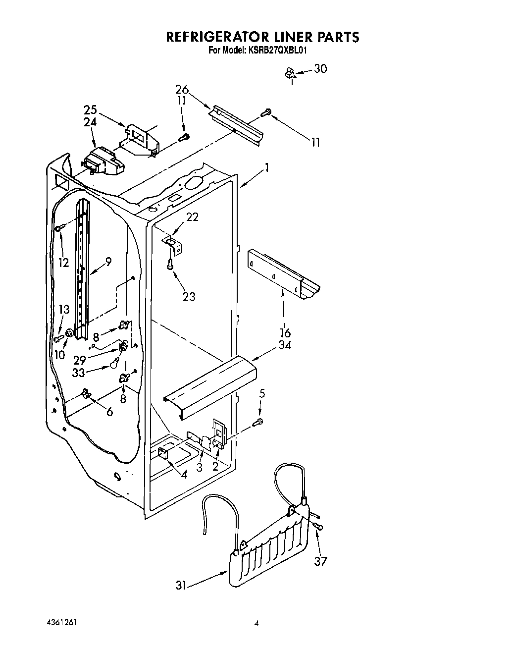 03 - REFRIGERATOR LINER