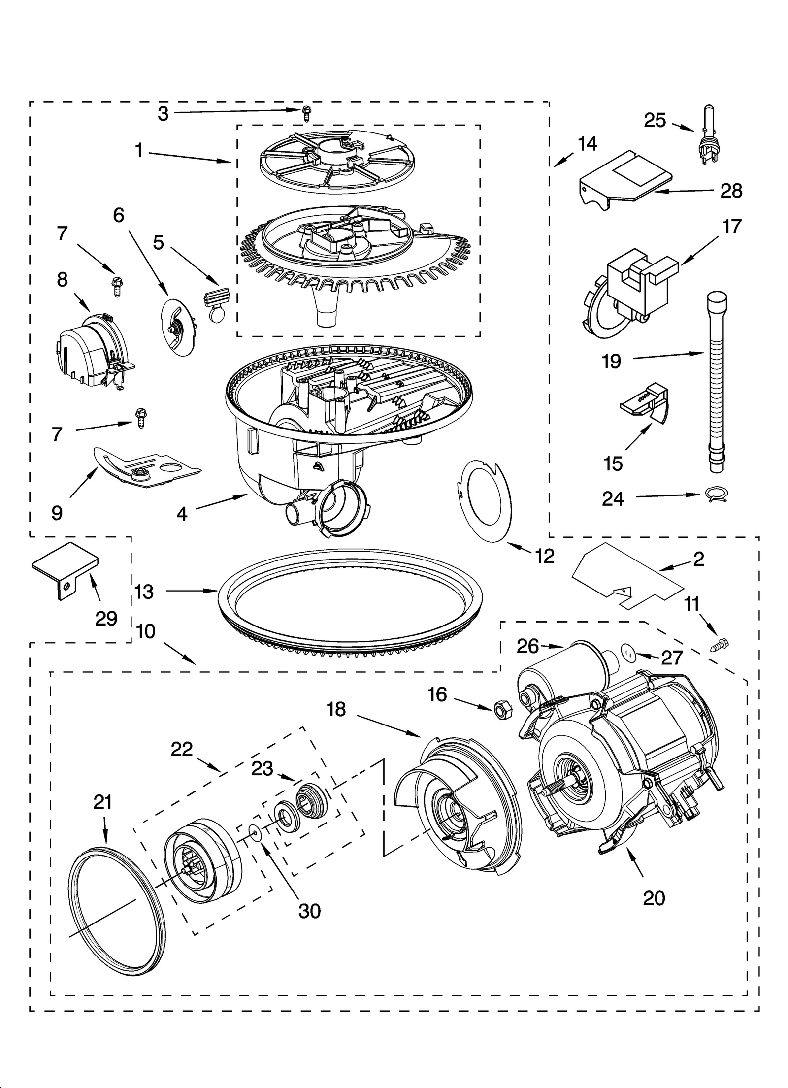 PUMP AND MOTOR PARTS