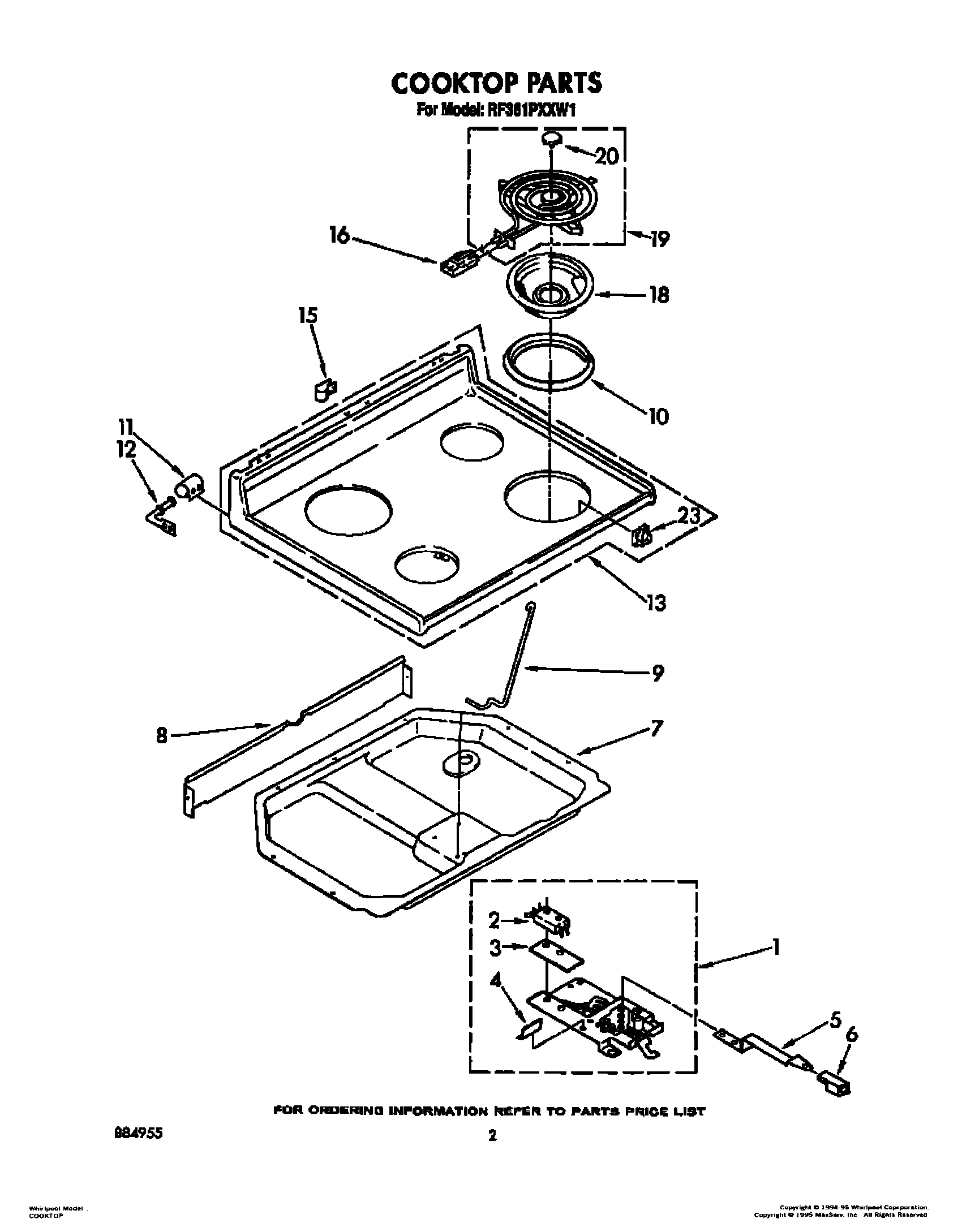 02 - COOKTOP, LIT/OPTIONAL