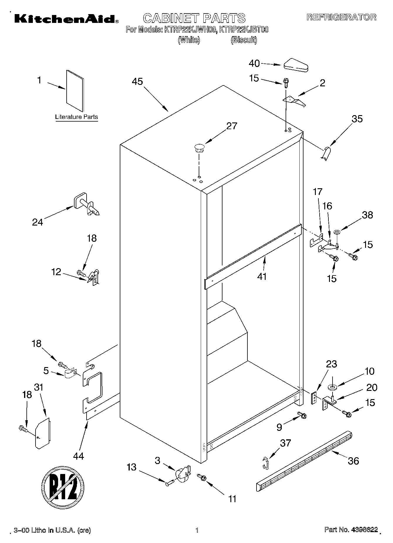 01 - CABINET, LITERATURE