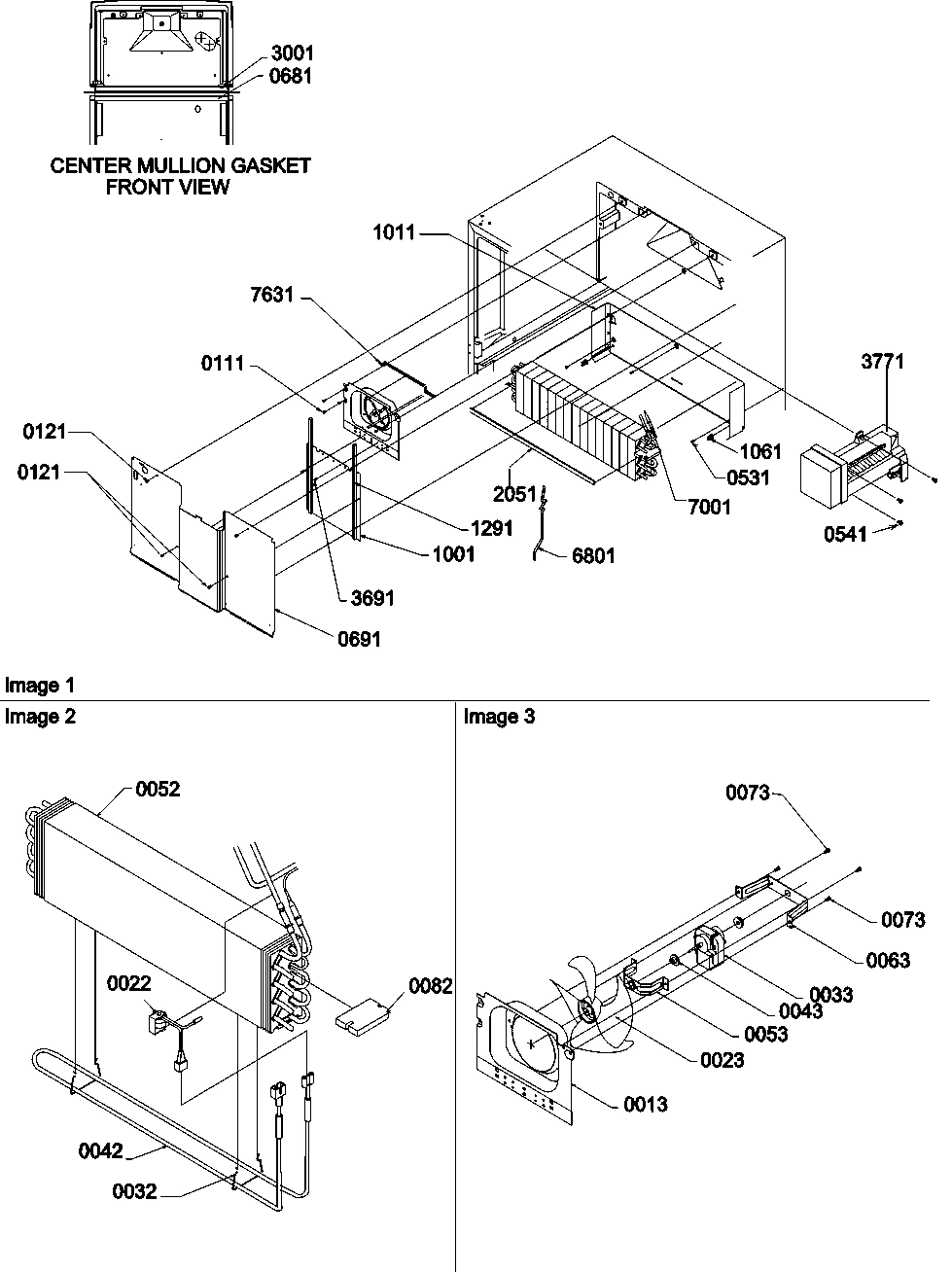 05 - Evaporator and Fan Motor Assemblies