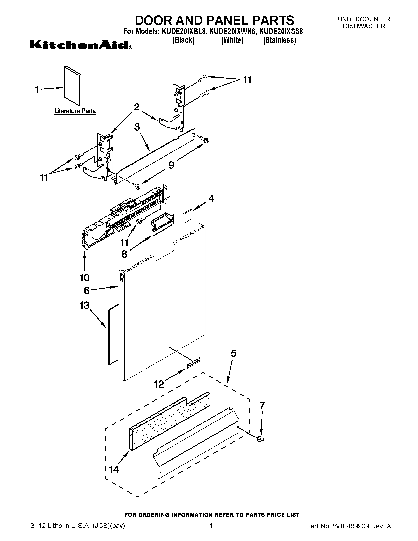 01 - DOOR AND PANEL PARTS